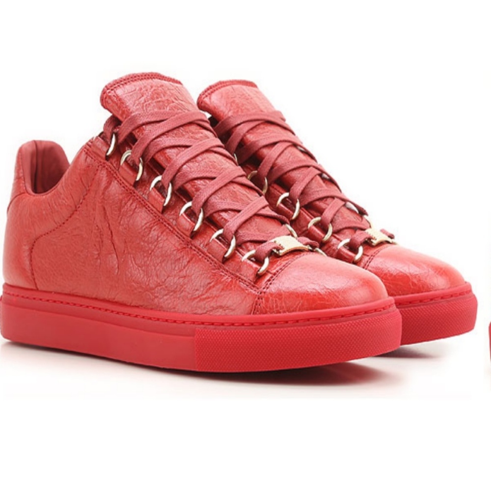 Balenciaga Red Women's Sneakers